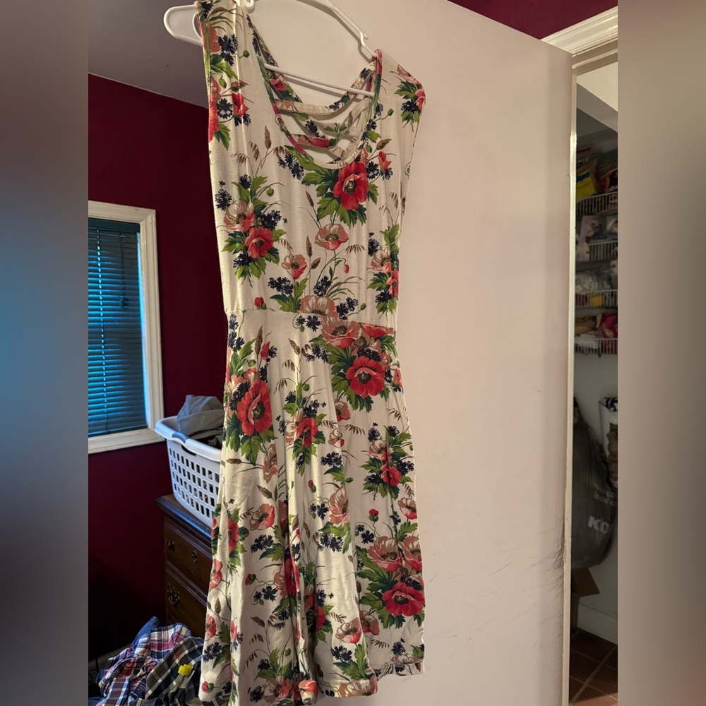 Gorgeous Floral Print Swing Dress from Effie’s Heart